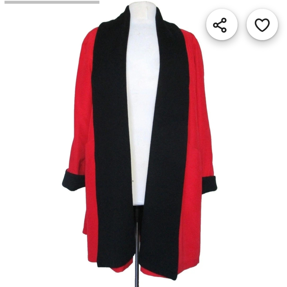 Swing Coat Vintage STEVE BY SEARLY Wool 8